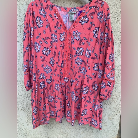 Catherines Tops - Catherine’s 3XWP 26/28 Petite women’s Blouse